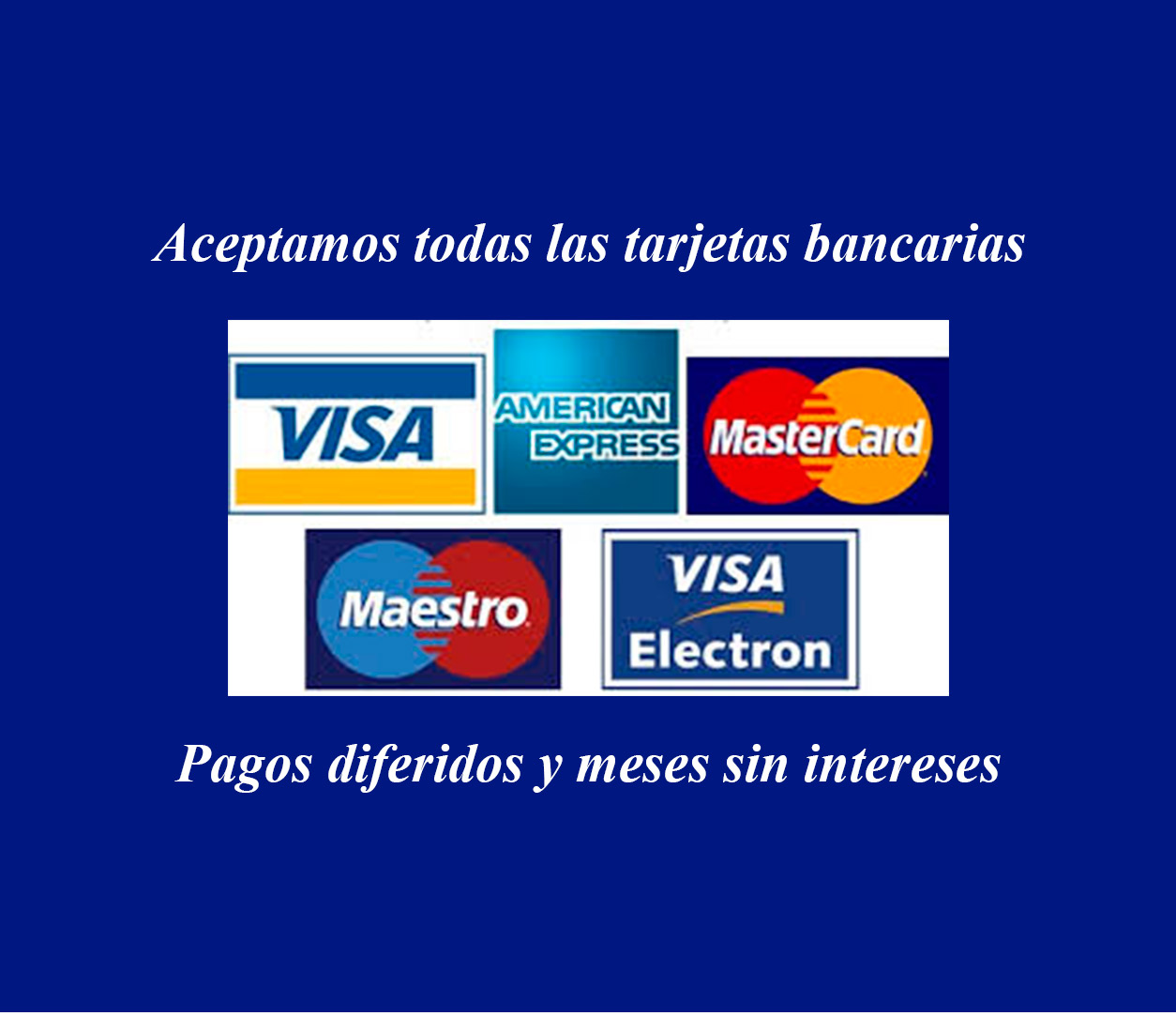 Tarjetas bancarias
